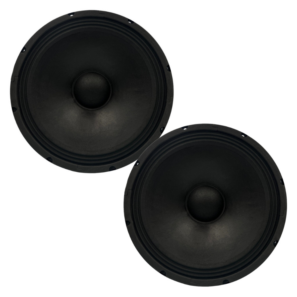 2 Subwoofer 15 Polegadas Qvs 350rms Linha Profissional 8 Ohms Line Array