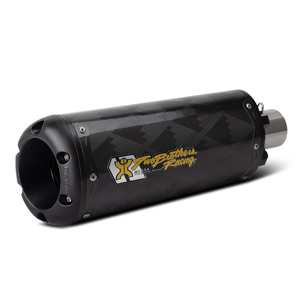 kit De Tubo De Escape Universal Para Motocicleta , Houndstooth TBR Racing Dois Irmãos Círculo 51mm/2 Polegadas