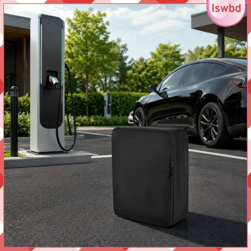 [Lswbd] EV Cover Guarding Charging Station Tampa À Prova De Poeira Para Carregamento Armazenamento Interno