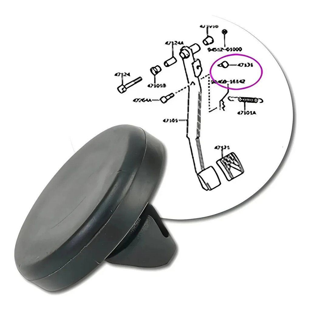 Batente Coxim Bucha Pedal De Freio Lexus Rx300 Rx330 Rx350