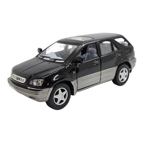 Miniatura Lexus Rx300 Preto Metal 1:36