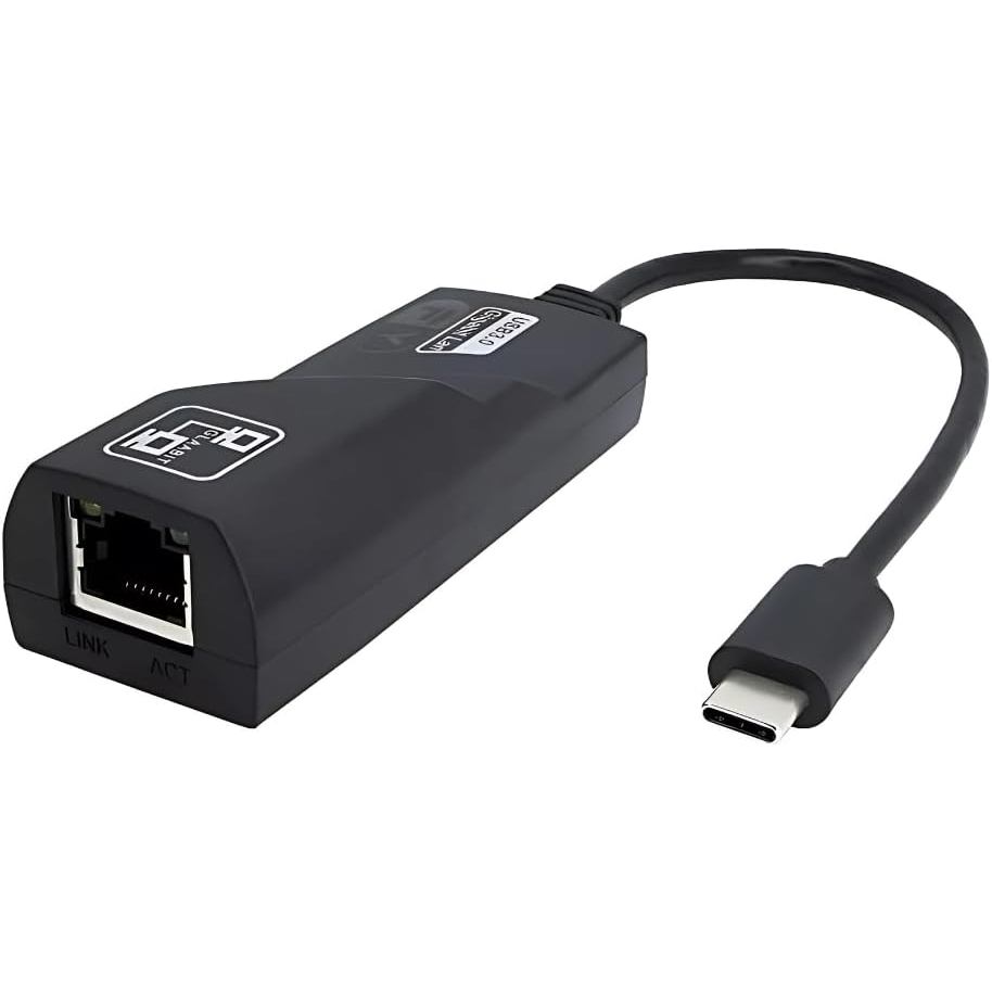 Adaptador Usb Tipo C Type C Thunderbolt 3 X Rj45 Cabo de Rede Gigabit