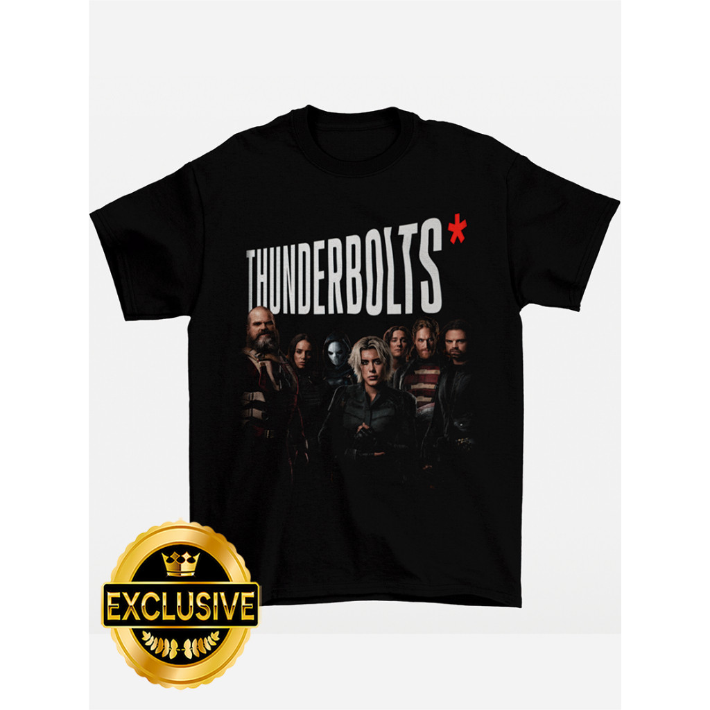 Camiseta thunderbolts marvel algodão masculina feminina dtf