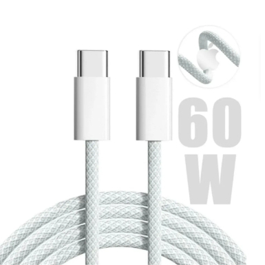 Cabo iPhone 15 16 17 Tipo C 60w Turbo 2 Metros  A12 A20 A50 A73 S20 S23