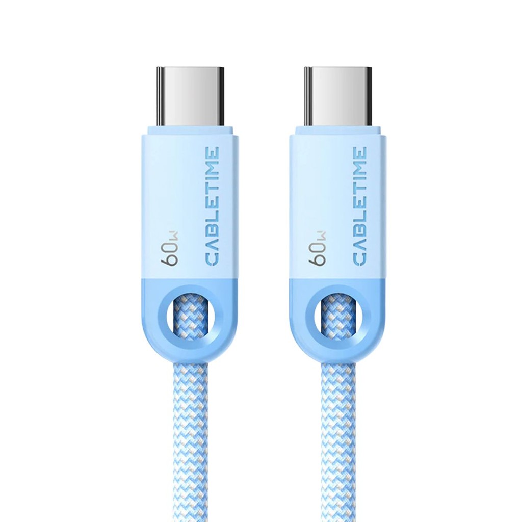 Cabo Carregador USB C Turbo PD 60W Para Android iPhone 1m