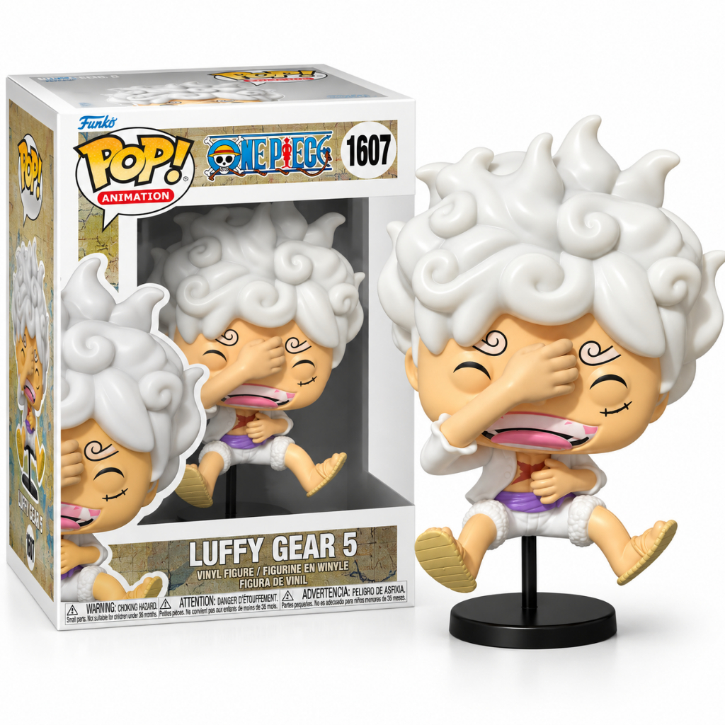 Boneco Luffy Gear 5 One Piece Colecionável C/ Caixa Anime Pirata Miniatura Geek Decoração Presente