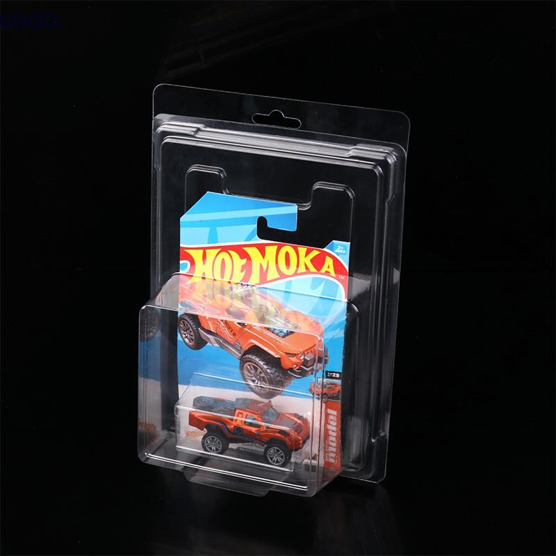 [Bom] Estojo Transparente Para Brinquedo De Carro MINI GT Protetor Shell Boulevard Team Transport Model Card Board Capa
