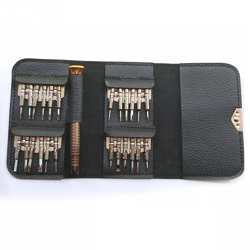 Kit de Chaves 25 em 1 com imã e bolsa Conjunto PRO-CKM2501