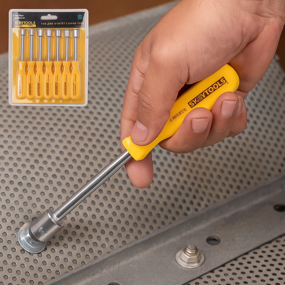 Jogo Chave Canhao 7 Pecas 70mm Ferramenta Profissional Resistente Manual