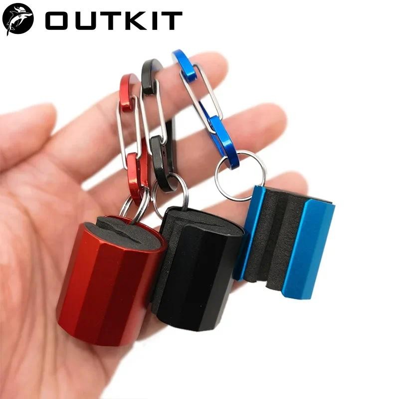OUTKIT Novo Suporte De Vara De Pesca Isca Portátil BFS Liga De Alumínio Equipamento Com Mosca Ferramentas Assistentes Rá
