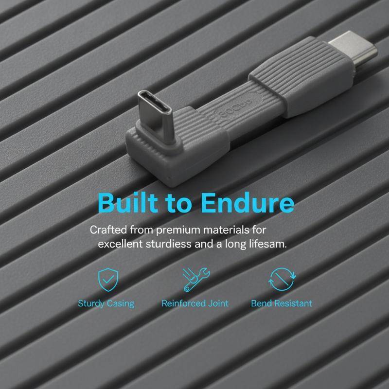 [springevenwell] Cabo Curto USB4 Type C 240W PD Carregamento Rápido 80Gbps Transmissão De Dados De Alta Velocidade De 0.