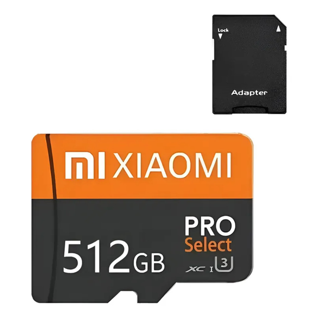 Cartão Micro Sd Memória Xiaomi Pro Select 512gb