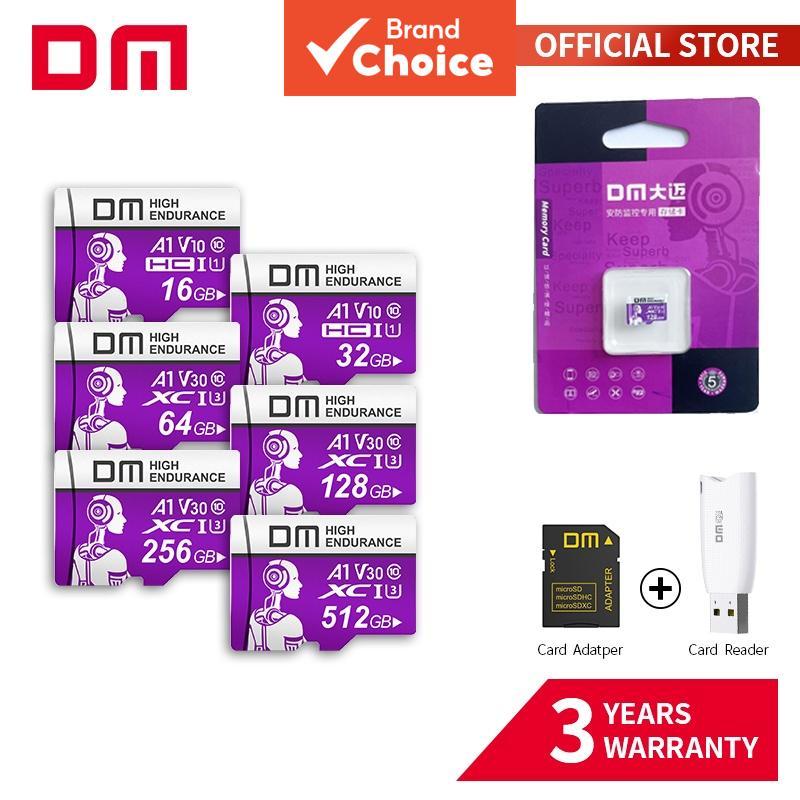 Cartão de Memória DM Ultra micro SD microSDHC 512GB TF - Roxo