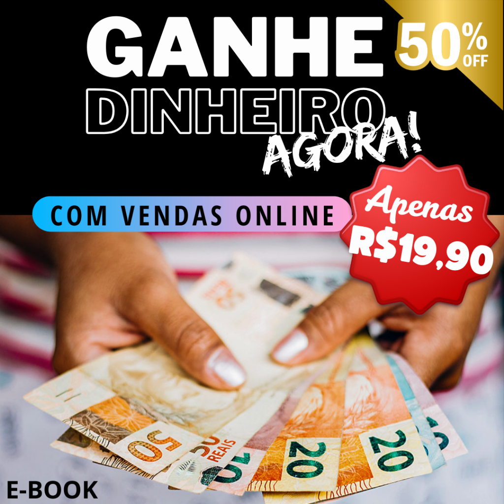 E-book Ganhe Dinheiro Agora com Vendas Online - Promo Black Friday!