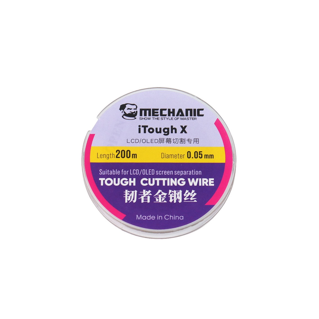 Fio De Aço Separar LCD  Mechanic 200m x 0.05mm 03509
