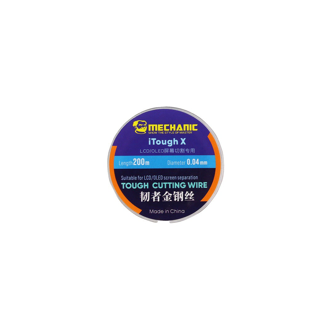 Fio De Aço Separar LCD Mechanic 200m x 0.04mm 03508