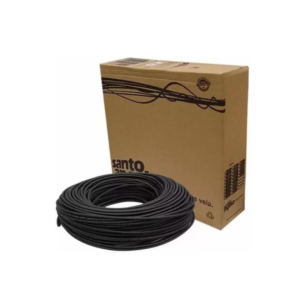 CABO EM ROLO P/ MICROFONE 200M SANTO ANGELO SC20