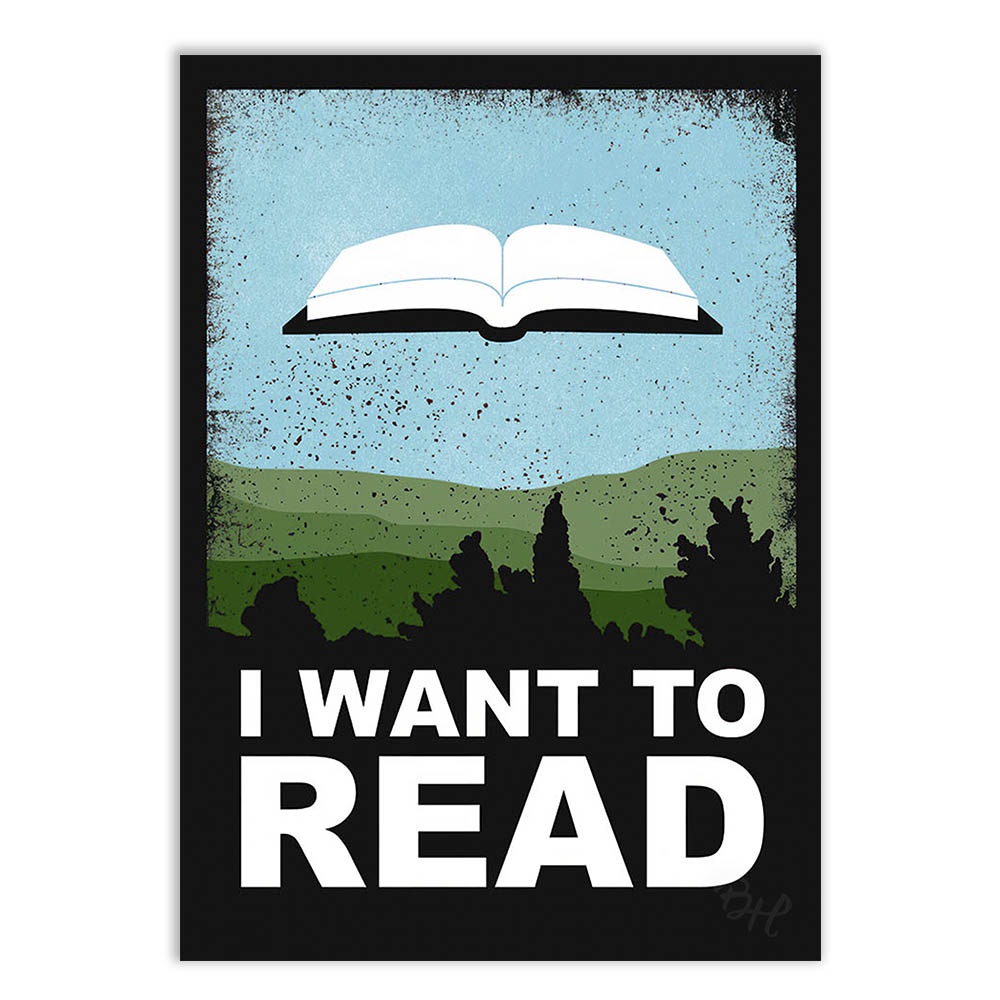 Placa Quadro Decorativo Engraçada Livros I Want To Read Leitura Ets Decoração
