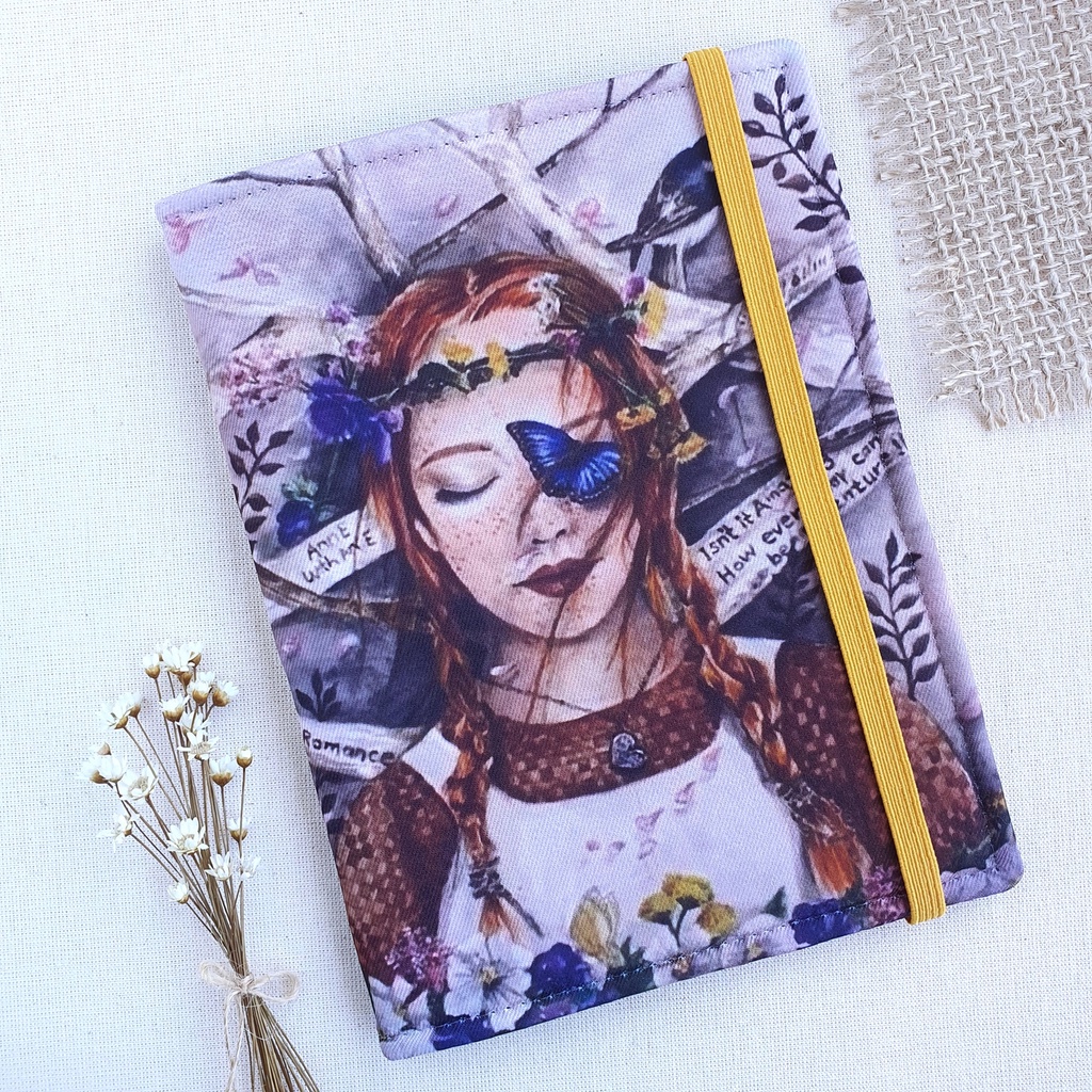 Capa Livro Kindle em tecido Anne, Read More Books ou Paperwhite