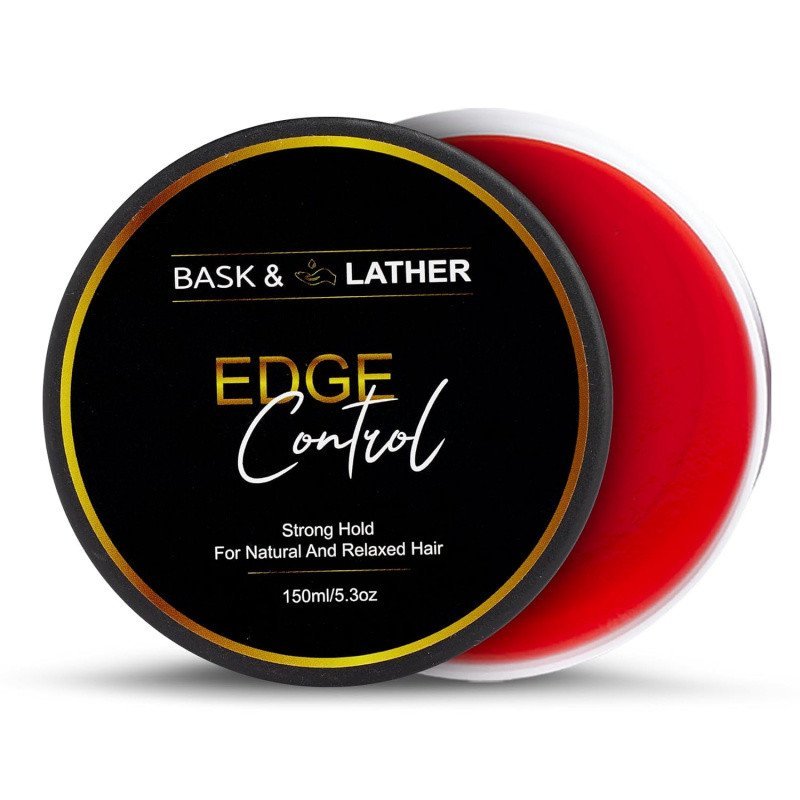 BASK&LATHER Strong Hold Hair Spray，Contains castor oil，Non-Greasy，No Chip Shedding，Long-lasting styling，Promote hair gro