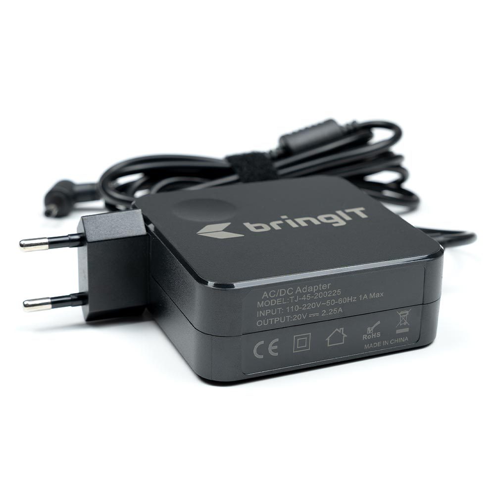 Fonte Carregador para Notebook Lenovo Ideapad 710S-13ISK 20V 2.25A 45W