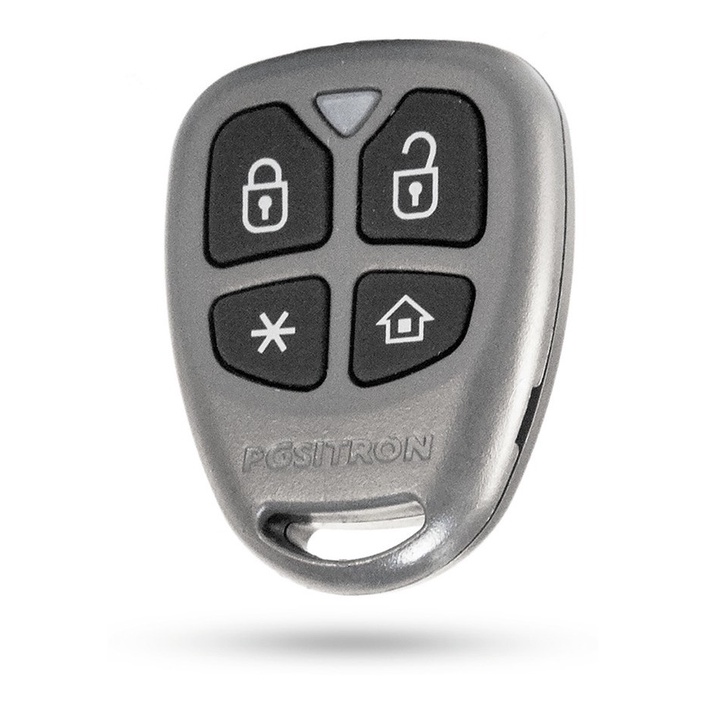 Controle Automotivo Dp47 Positron Original Cinza 4 Botoes