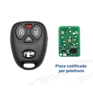 Controle Para Alarme Positron PX32 3 Botões