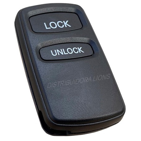 Capa Controle Remoto MItsubishi 2 Botões
