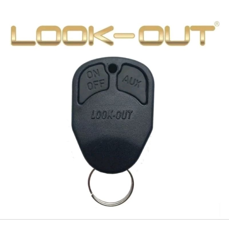 Controle 2 Botões Alarmes LOOK-OUT  Serve Nos Modelos; AL 10xr, AL 20xr, AL 25xr, Ômega 7020xr,.