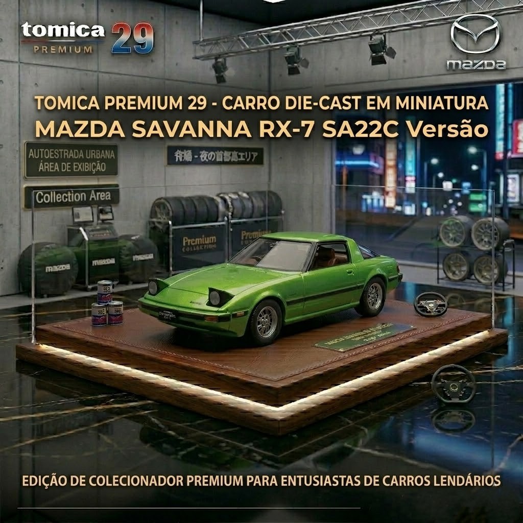 🔥 Tomica Premium 29 Mazda Savanna RX-7 (SA22C) - Original Takara Tomy 🇯🇵