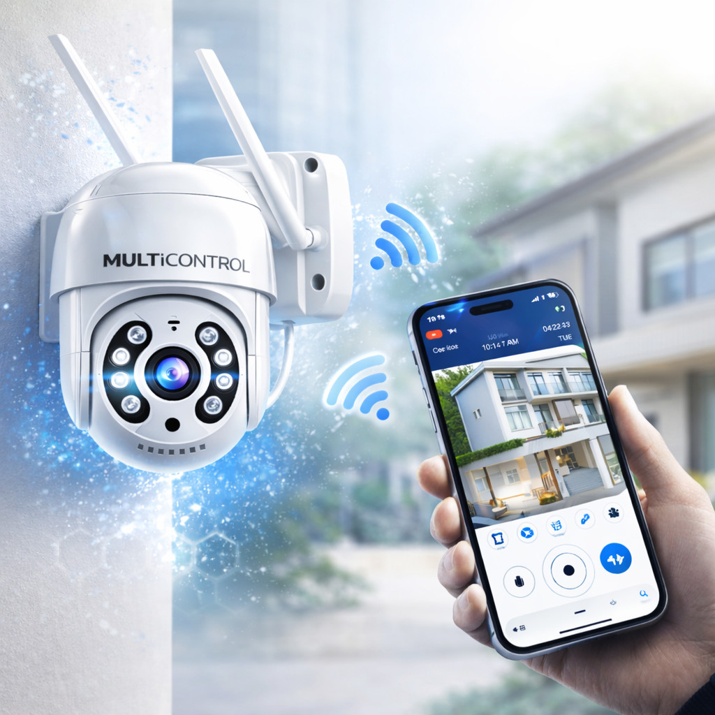 Câmera De Segurança Externa Wifi Hd A8 App Yoosee A Prova D'água Armazenamento 128G Sensor De Movimento
