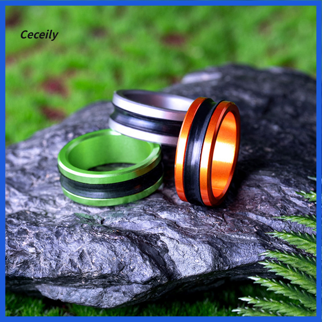 Aluminum Alloy Fishing Tool Long-lasting Line Puller 1/2 Pcs with Anti-slip Rubber Ring Durable Portable Loop for Easy