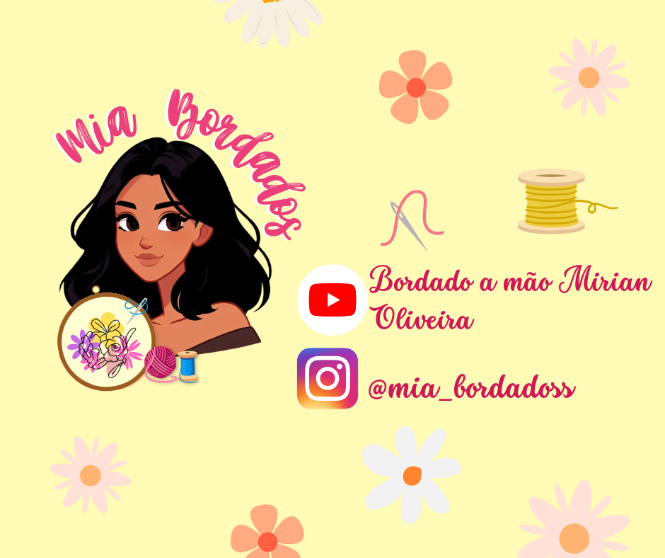 Desenhos para bordado a mão e pintura em tecido