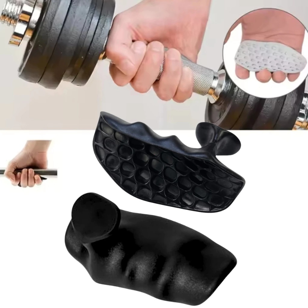 Luva De Levantamento De Peso Grip Para Mãos Anti-Slip Silicone Musculação e Treino Ergonômico Ginastica Antiderrapante