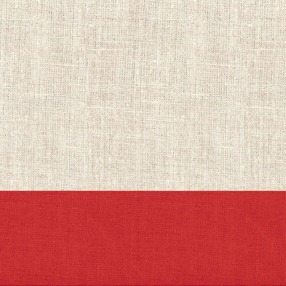 Guardanapo Decoupage Linen Red 13308410 Ambiente com 2 peças