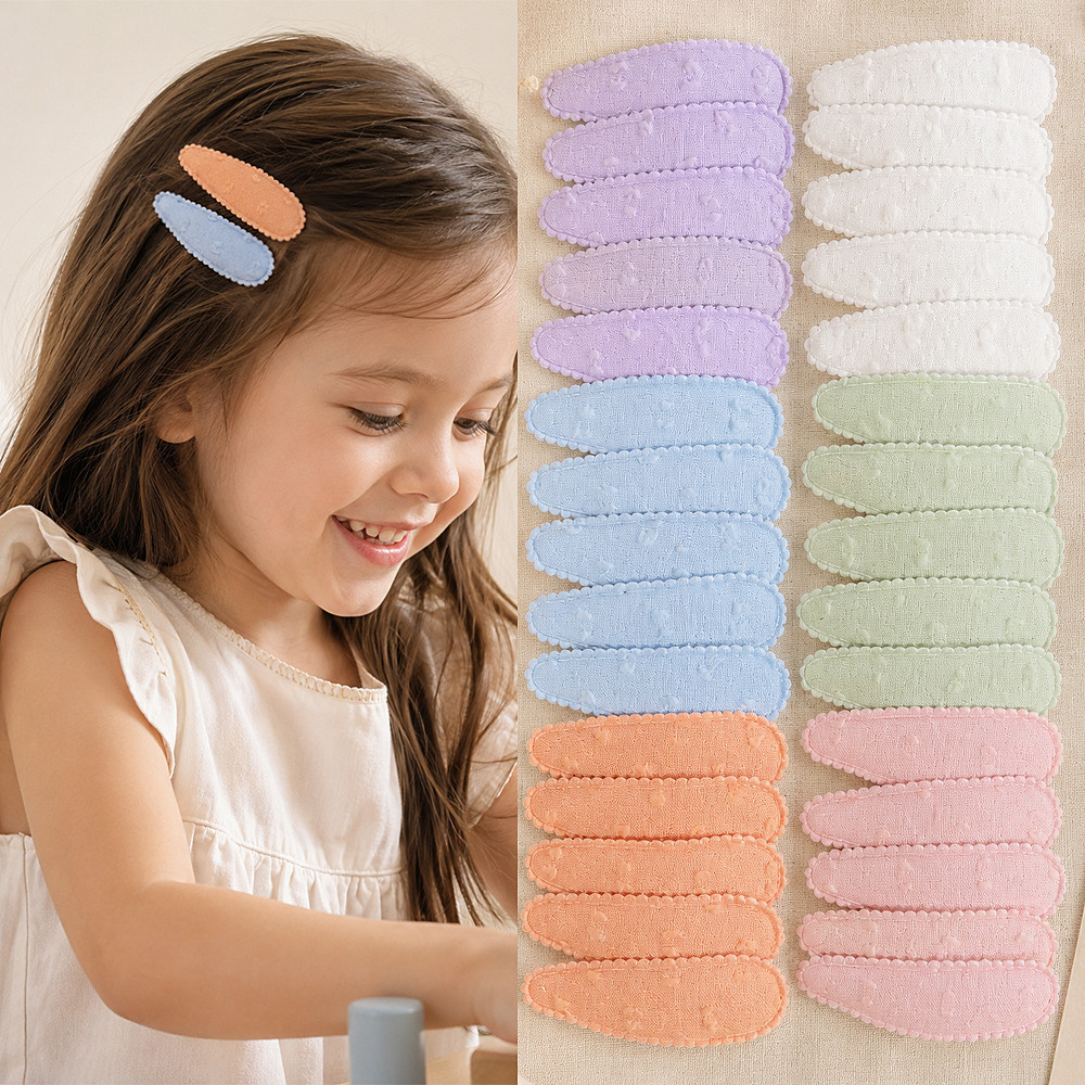 1o Pçs/Set Bonito Cor Sólida BB Crianças Acessórios De Cabelo , Diário Versátil Meninas Grampos Presentes Do Festival Be