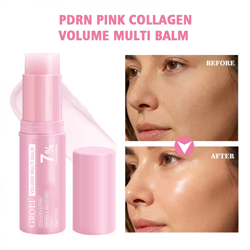 PDRN Collagen Volume Multi Balm 10g – Firming & Smoothing Stick for Dry Skin, Elbows, Neck & Knees – Deep Moisture