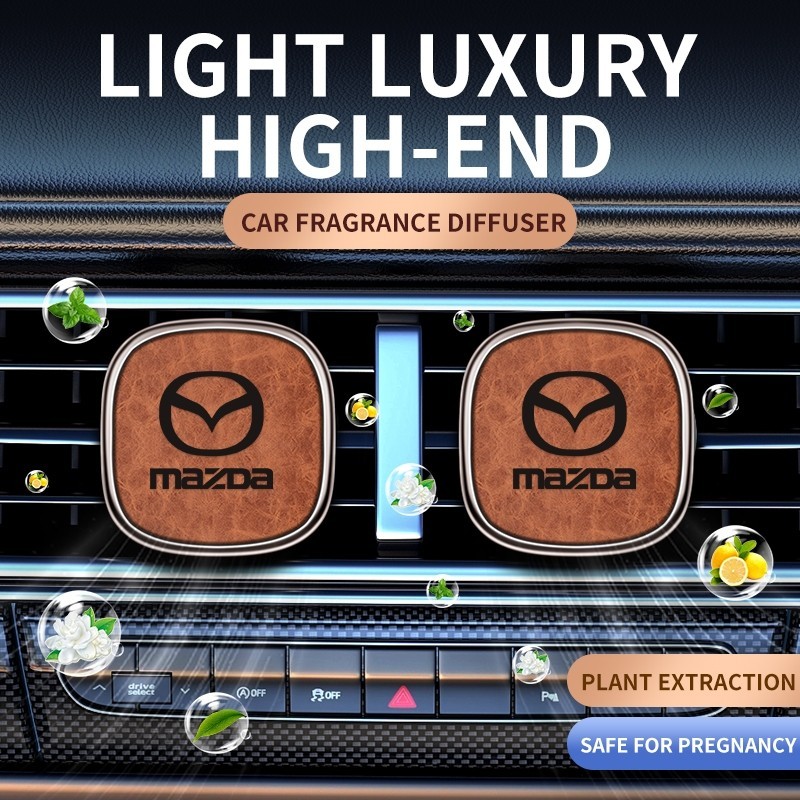 Despacho Rápido À Prova De Gordura Mazda Clipe De Perfume Para Ventilação De Ar De Carro Aromaterapia CX5 CX8 CX30 Mazda