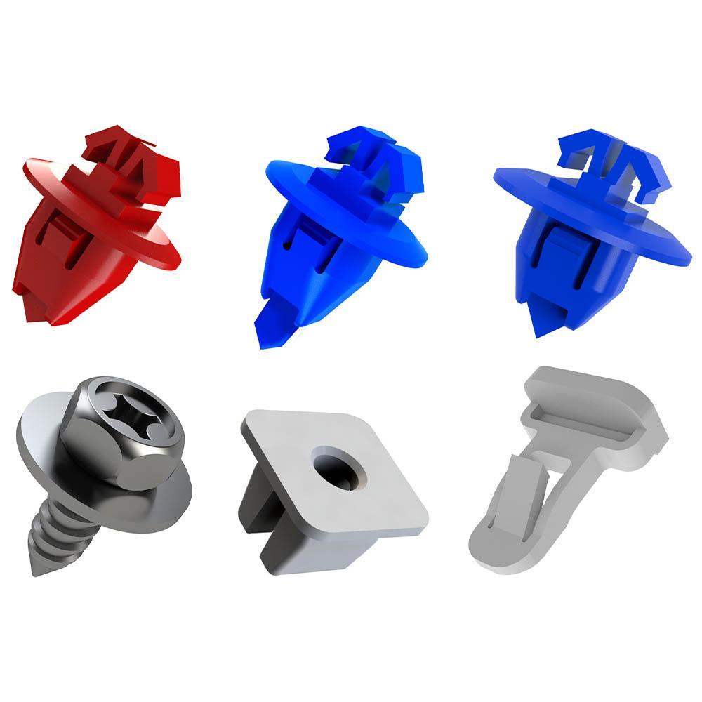 Kit Grampo Moldura Paralama Diant. Hilux/SW4 05/15 23pçs