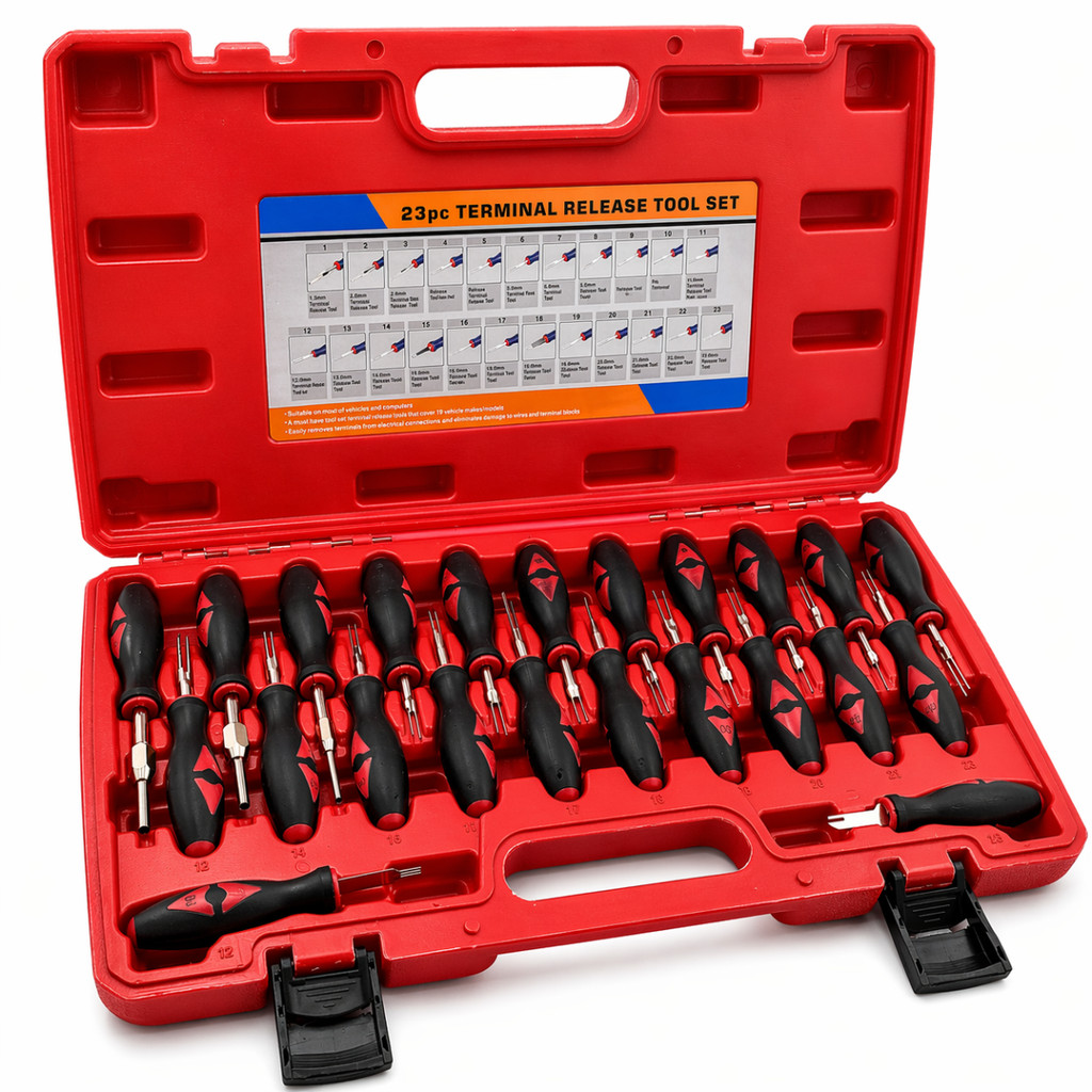 Kit Extrair Terminal e Conectores Automotivos 23pçs VIP