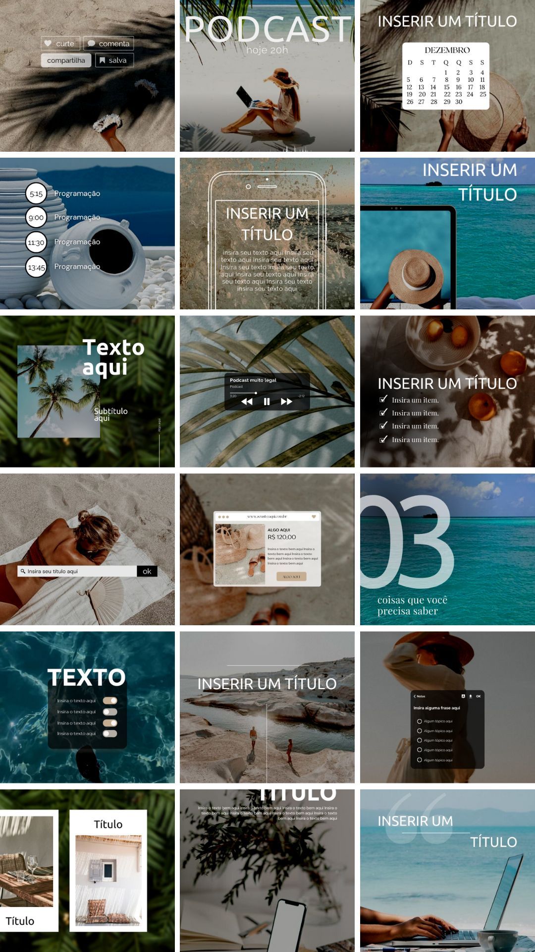Feed Basic - Arquétipo Exploradora