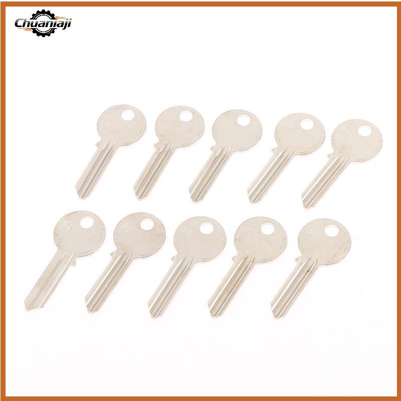 Chuaniaji 10 Pçs/Lote F3 Slots Duplos Para Chave Blanks Acessórios Porta De Casa Los Key Mold BR