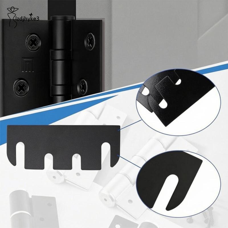 [lzdjhyke3] Espaçador De PVC De Calço De Dobradiça De Porta Para Slots De Encaixe Padrão , Acessório De Reparo Alinhamen
