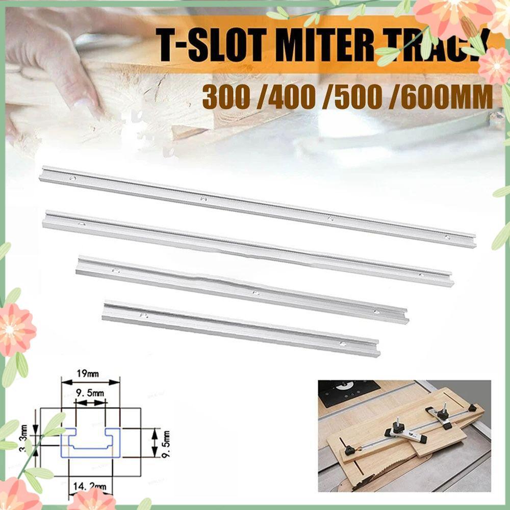 1 Peça T-Track , Trilho Guia Deslizante Slider Dispositivo Elétrico Slot Slide Pista , 19 Tipo 19x9.5mm