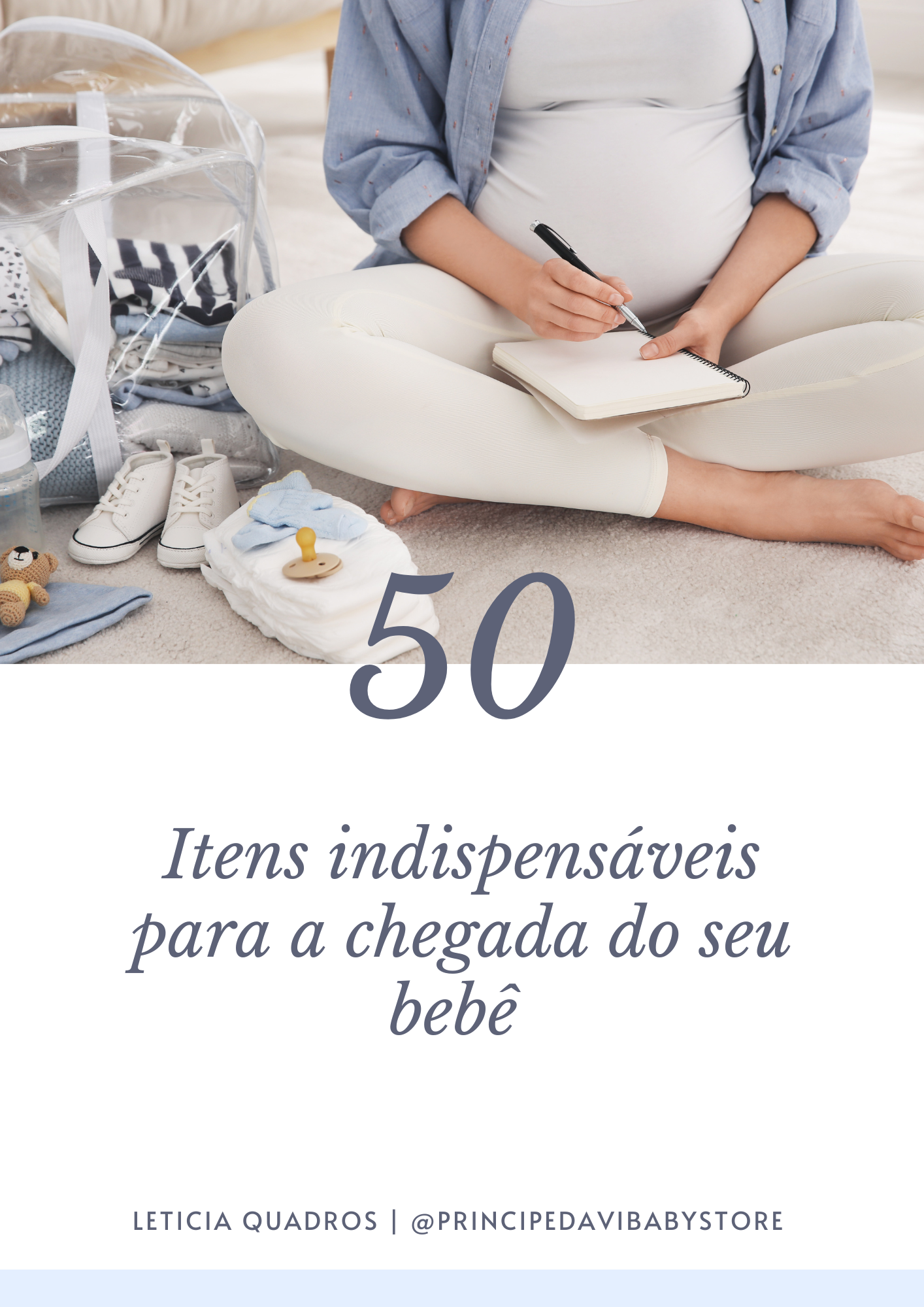 50 itens indispensáveis para a chegada do seu bebê