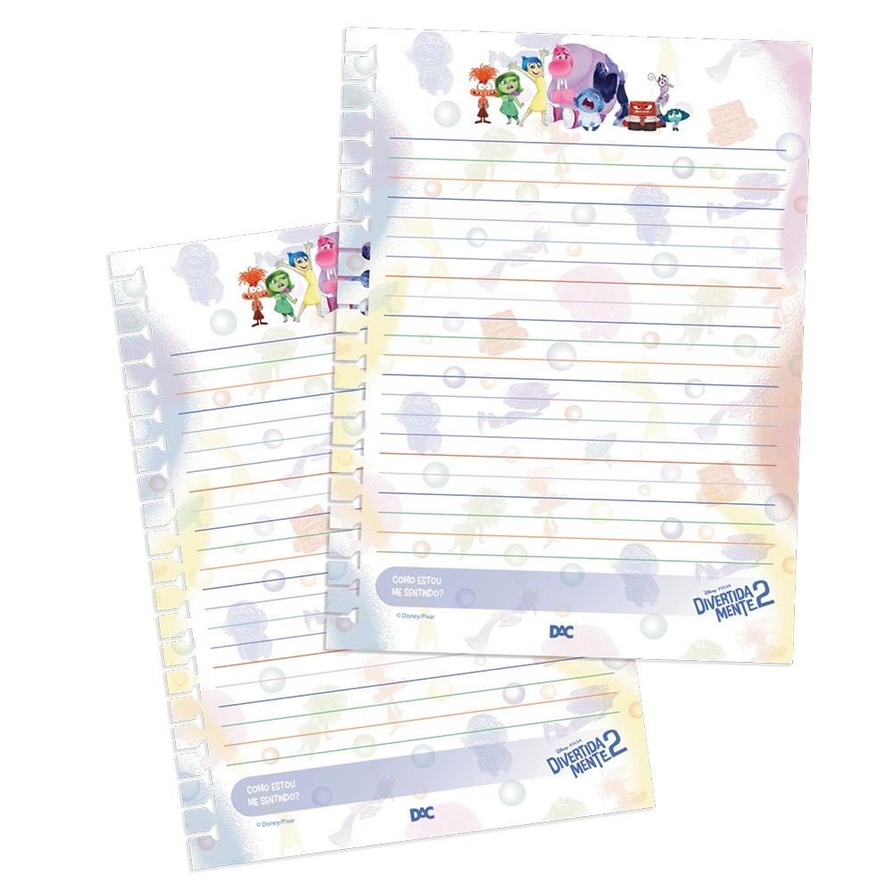 Refil Caderno Smart Mini Divertidamente2 5035RE
