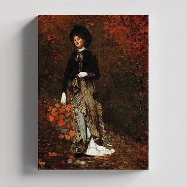 Quadro Canvas Autumn Borda Infinita 40x60cm