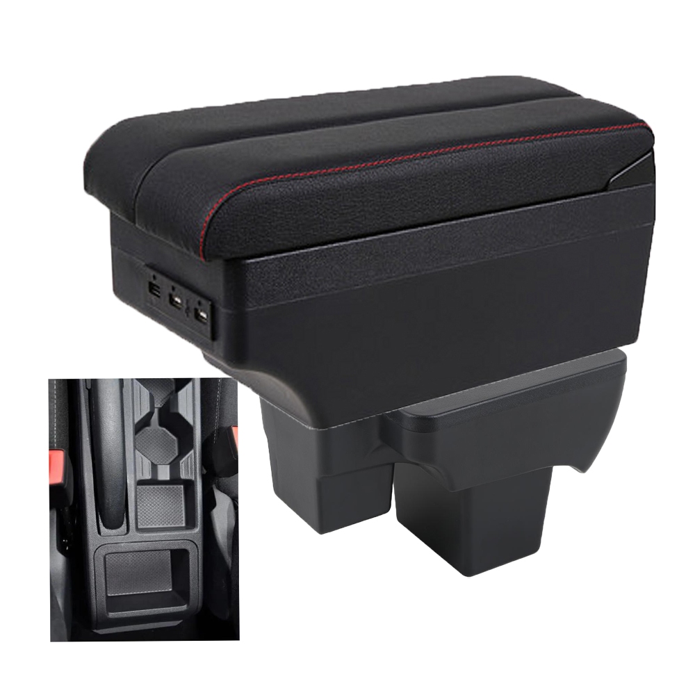 Apoio de Braço Volkswagen Novo Polo e Pólo Virtus Descanso De Braço Nivus ArmRest Box Center Console