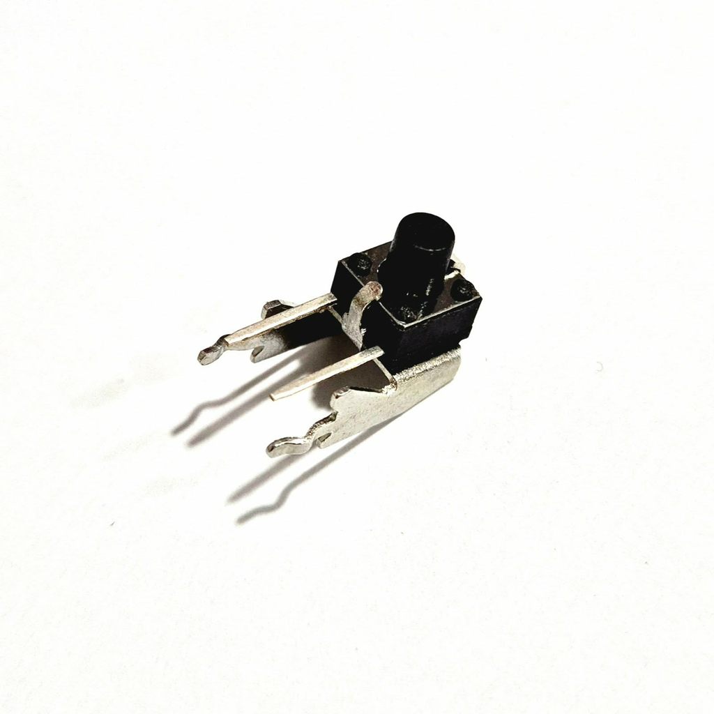 Chave Toque Táctil W2 90° 6x6x7mm Lateral para PCB 57.01.043