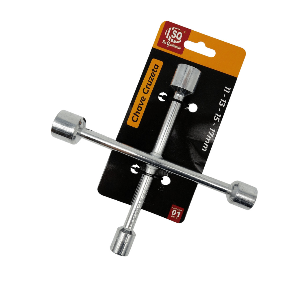 Chave De Roda Cruzeta Estrela Cruz Mini
